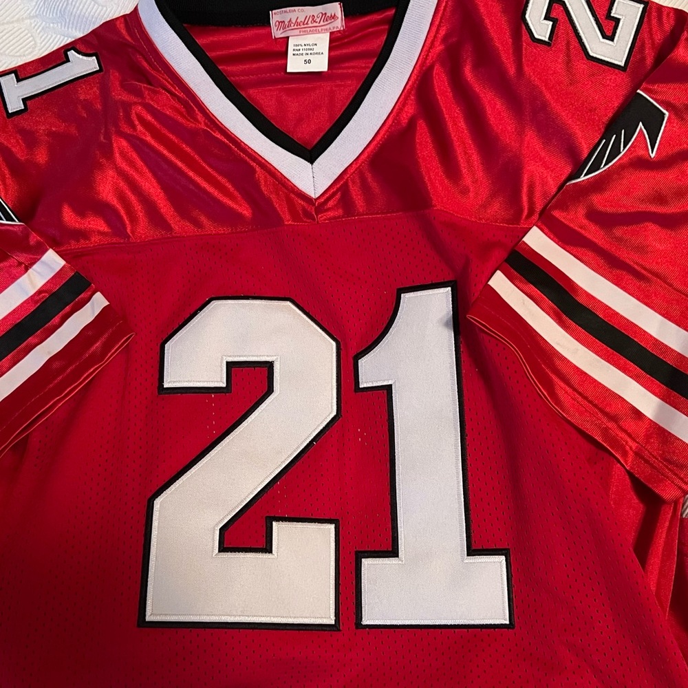 Deion Sanders Atlanta Falcons Mitchell & Ness Throwback Jersey size XXL